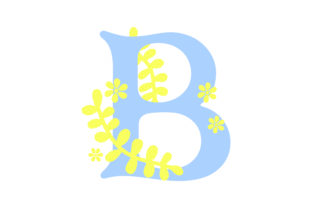 Exploring the Floral Alphabet - B: A Beautiful Blend of Nature and Design